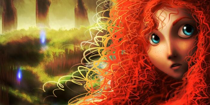 1920x1080 Brave princess merida fg wallpaper