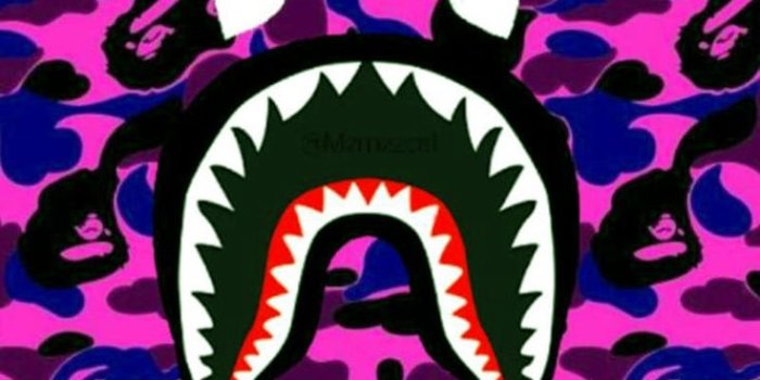736x1308 Bape wallpapers, Bape shark wallpaper