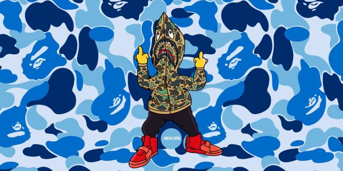 1366x768 1366x768 Bape Shark Wallpaper