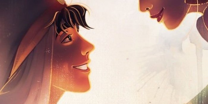 1080x1920 Disney princess jasmine and aladdin