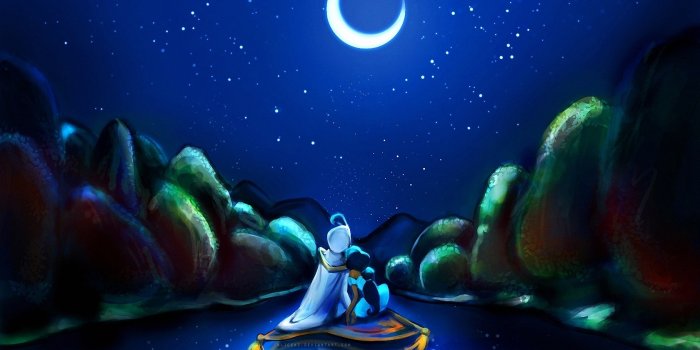 1680x1050 Aladdin Jasmine cartoon fantasy child