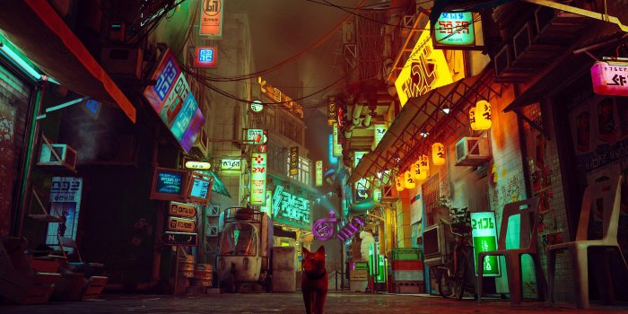 1920x1080 Wallpaper : r/stray