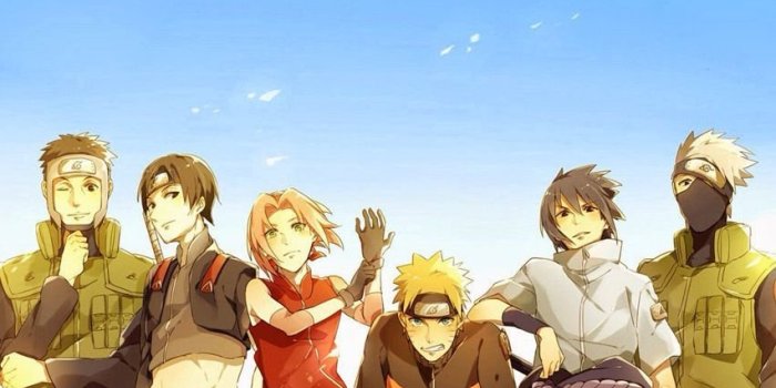 852x1608 Naruto Team 7 Group Wallpaper Download