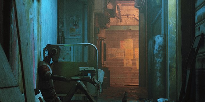 1440x2960 Stray Alley Wallpaper - Cat with Monocle