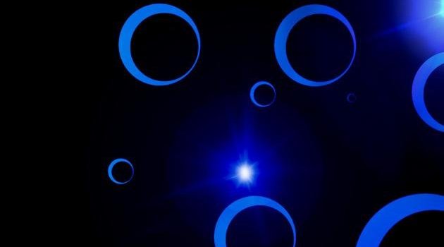 630x1280 Neon black blue Wallpapers Download