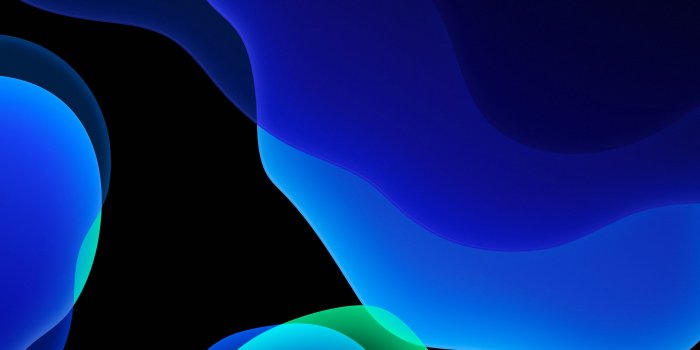 3208x3208 iOS 13 Wallpaper 4K, Blue, Stock, iPadOS