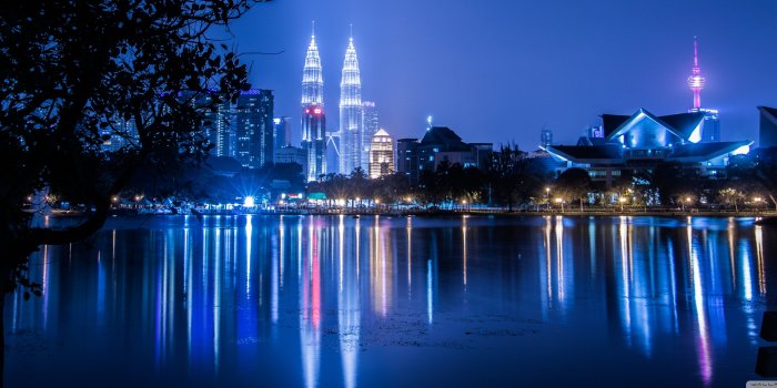 3440x1440 Kuala Lumpur Malaysia Petronas KL tower