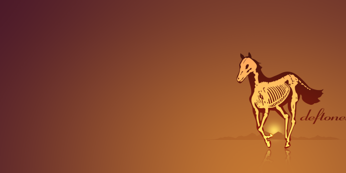 3440x1440 I created this Deftones Skeleton Pony