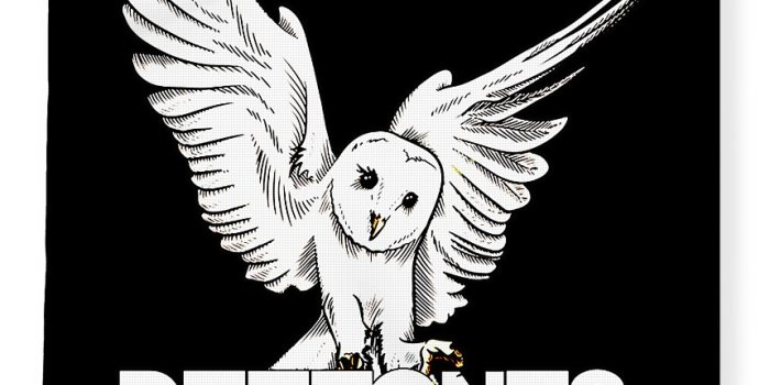 860x1000 Deftones Logo Exselna Fleece Blanket