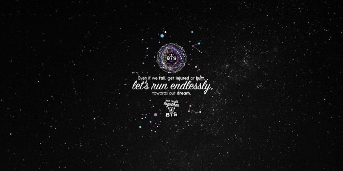 1200x675 BTS Quotes Desktop Wallpapers