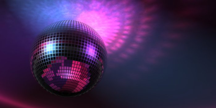 2560x1440 Music lights, Disco Ball, purple, 3D