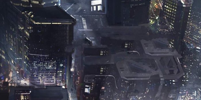 900x1850 Batman Gotham City iPhone Wallpaper