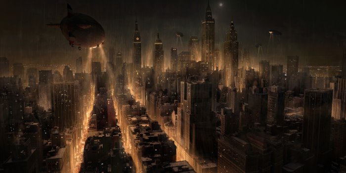 3840x2110 Gotham City Art Wallpaper,HD Tv Shows