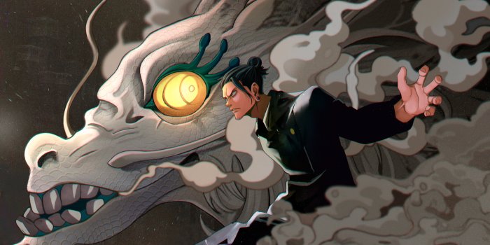 1920x1087 Suguru Geto by Fader jk