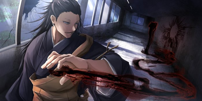 6973x3734 Anime, Jujutsu Kaisen, Suguru Geto