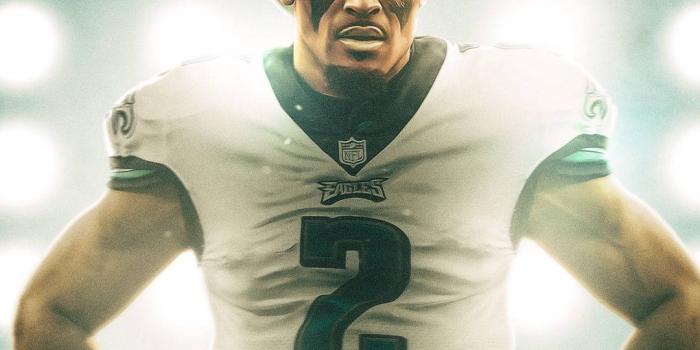 1080x1303 Jalen Hurts Eagles Player Wallpaper