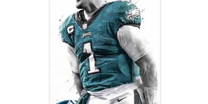 1600x1600 RENDE Jalen Hurts Poster Prints For