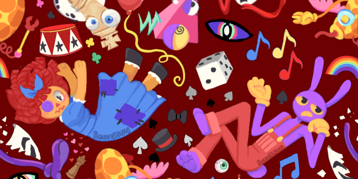 1407x2771 The Amazing Digital Circus wallpapers