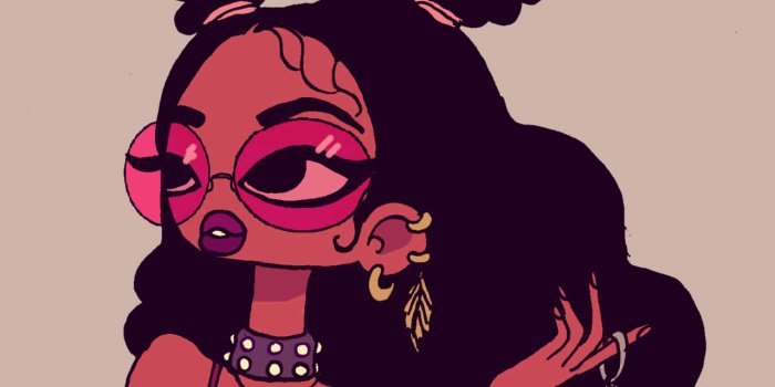 1280x1280 100+] Black Girl Aesthetic Wallpapers