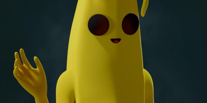 1920x2400 ArtStation - Peely. Fortnite