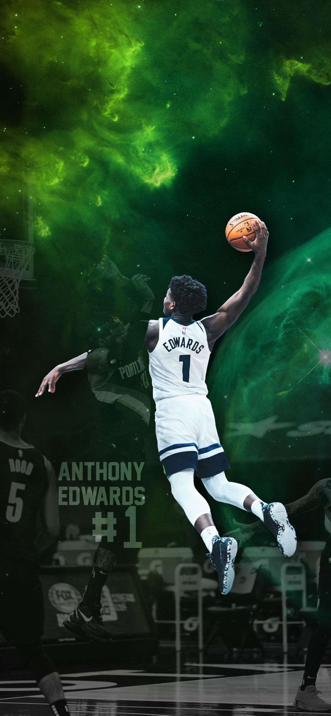 1125x2436 Anthony Edwards Minnesota Timberwolves