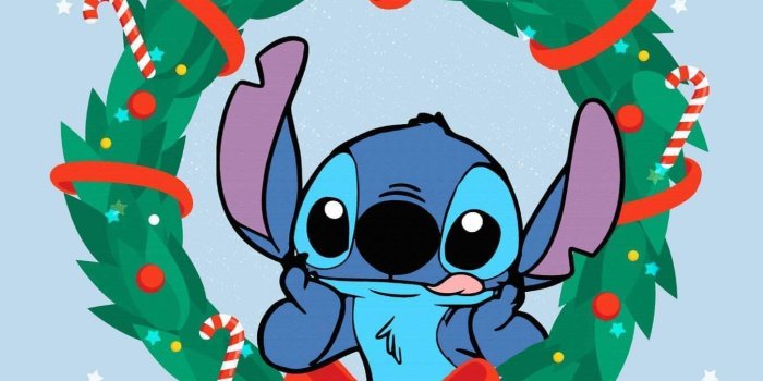 1350x2923 Lilo And Stitch Christmas Wallpapers
