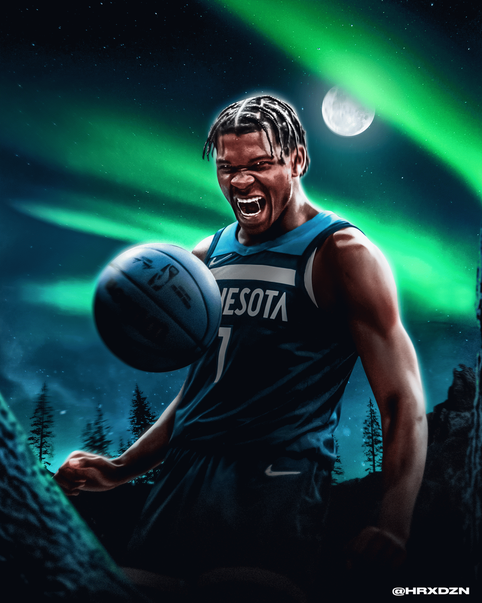 1920x2400 Anthony Edwards Manipulation | Behance