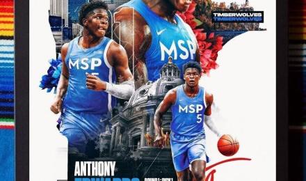 876x1180 MINNESOTA TIMBERWOLVES NBA Basketball