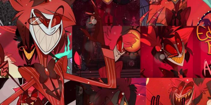 1024x768 Download free Alastor Collage Hazbin