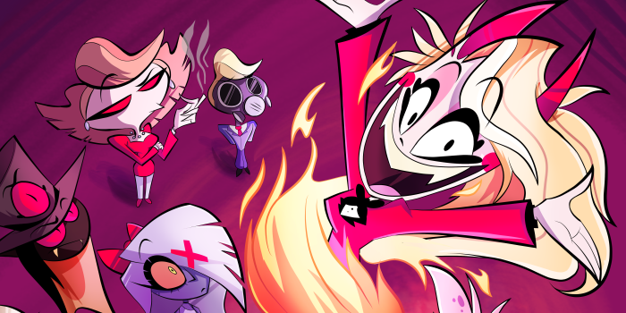 5400x3197 TV Show Hazbin Hotel 4k Ultra HD Wallpaper