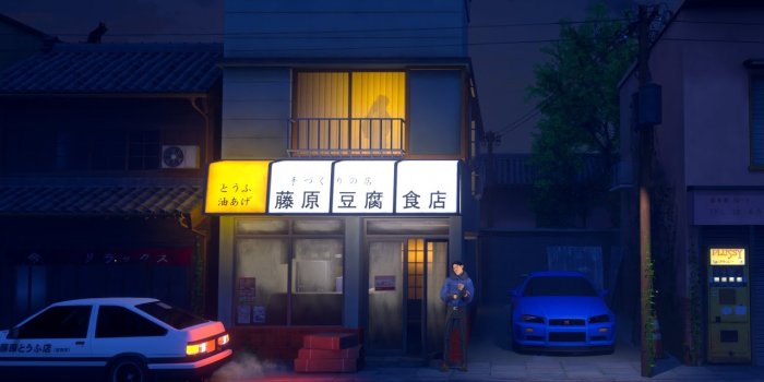 1280x720 Initial D 4k Live Wallpaper