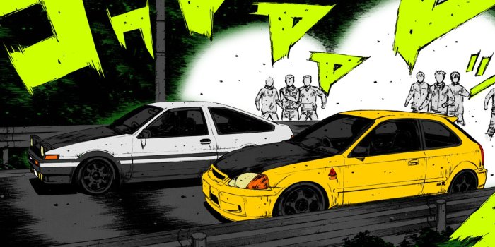 1280x1024 Wallpapers Initial D [1280x1024