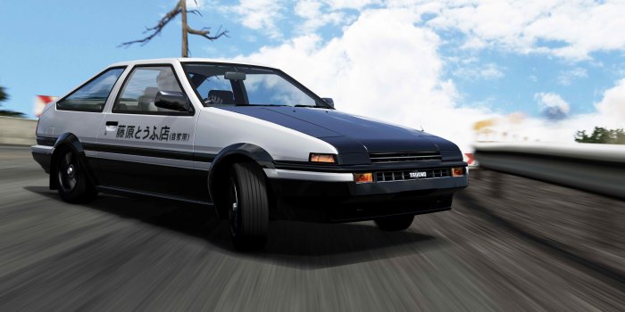 3840x2160 Cars Toyota Initial D AE86 JDM Japanese