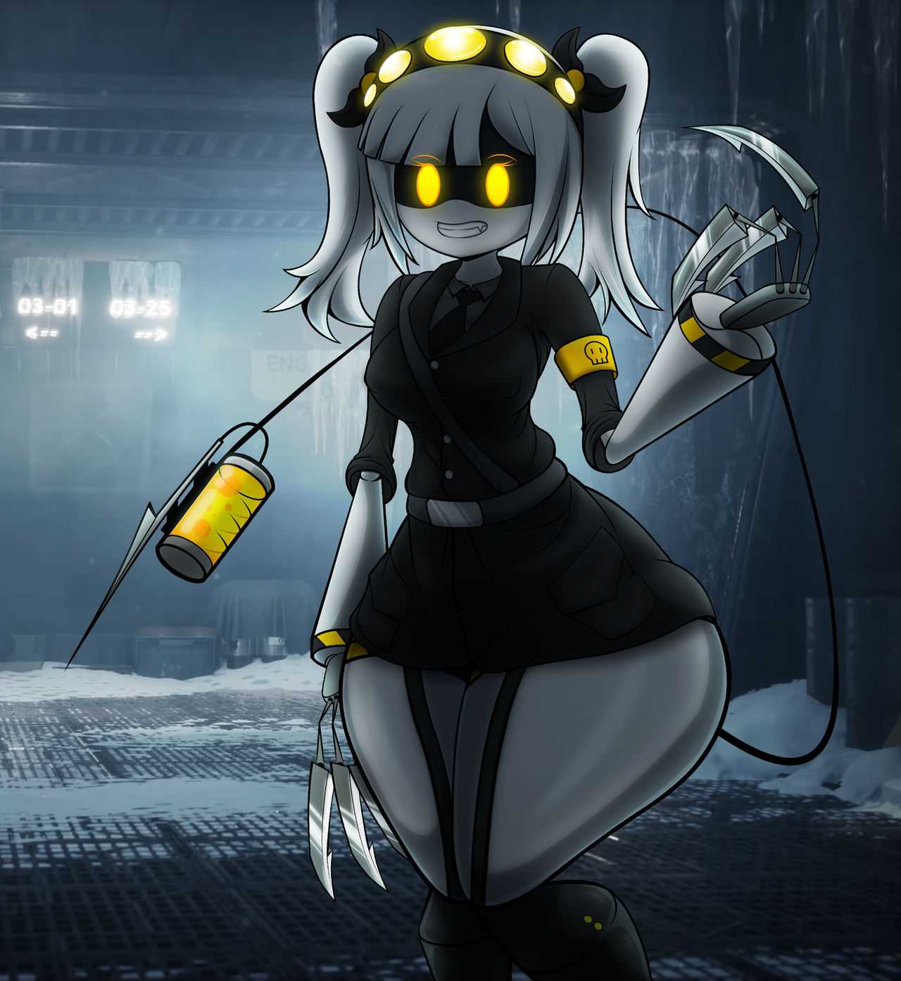 1280x1394 Murder Drones Wallpaper - EniWp