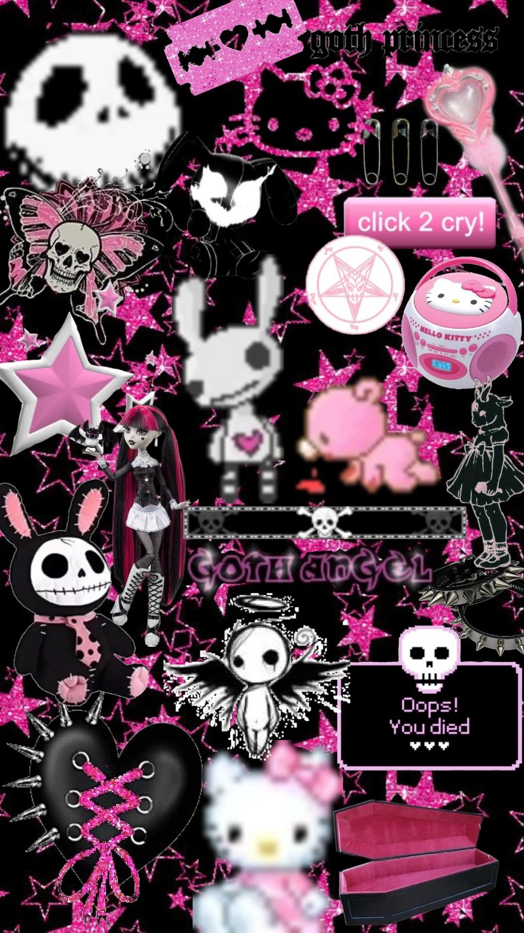 1080x1920 Hello kitty iphone wallpaper