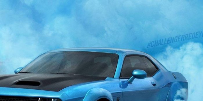 844x1500 Dodge Challenger Hellcat iPhone