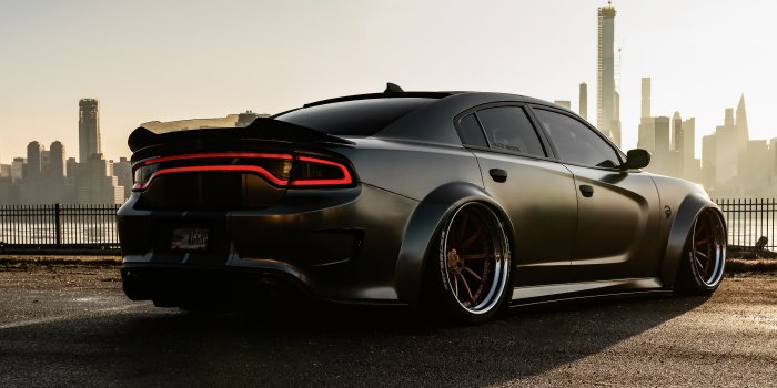 5120x2880 Dodge Charger Hellcat Enforcer 5K