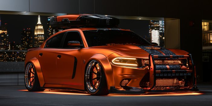 3440x1440 Dodge Charger Hellcat Wallpaper 4K