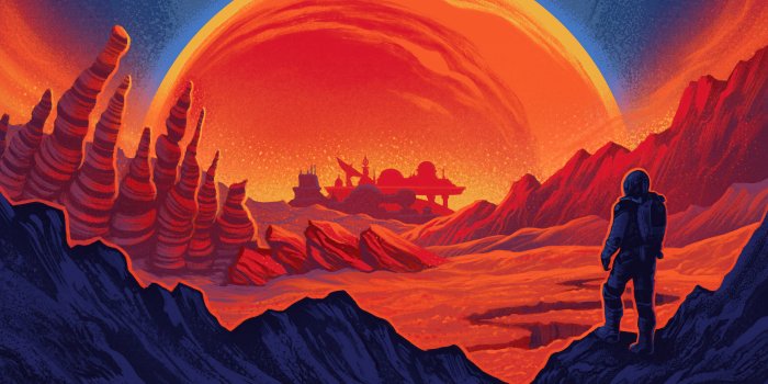 7680x4320 Astronaut Gazing at Distant Starfield