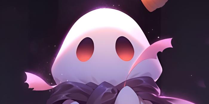 1463x3171 Halloween Cute Ghost & Pumpkin