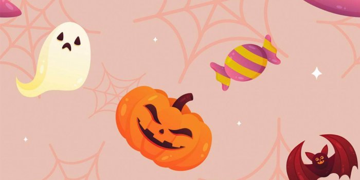 1365x2048 Cute Halloween Wallpaper - Peel and