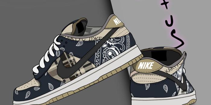 1200x1697 Nike SB Dunk Low Travis Scott on