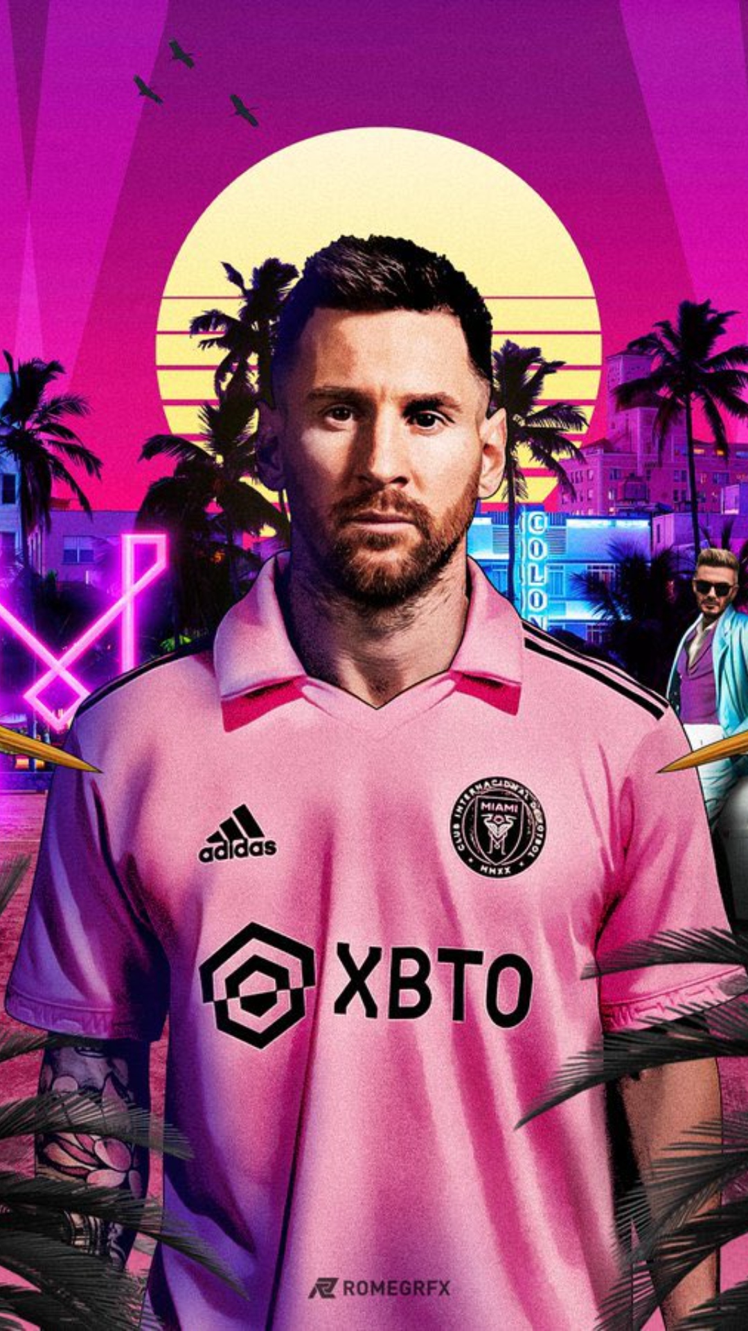 1080x1920 Lionel Messi Inter Miami CF Wallpapers