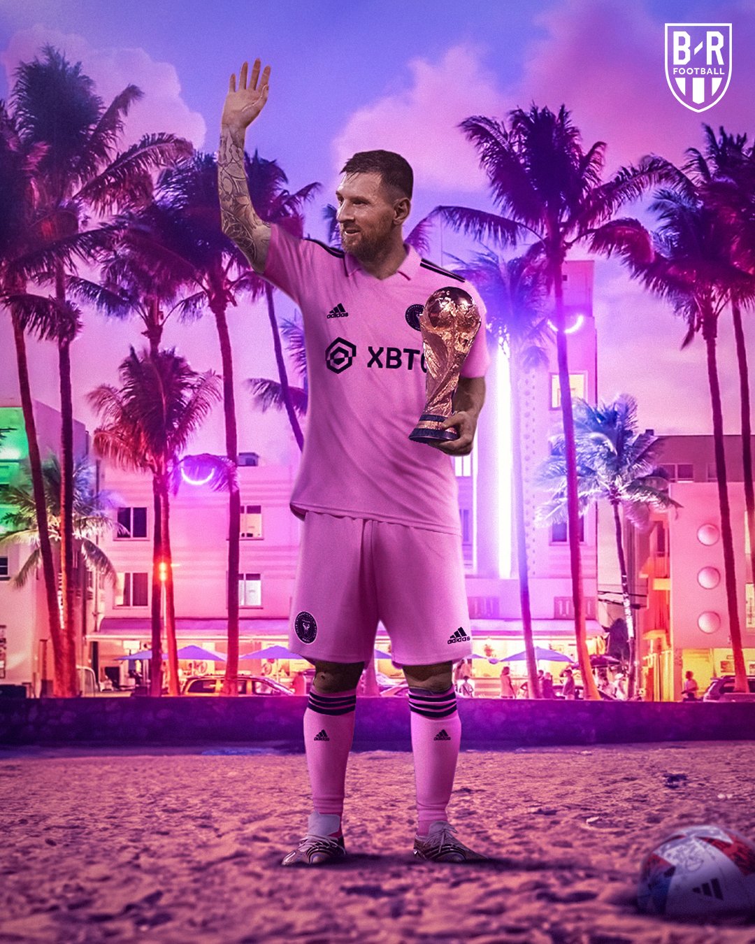 1080x1350 Messi Inter Miami Wallpapers