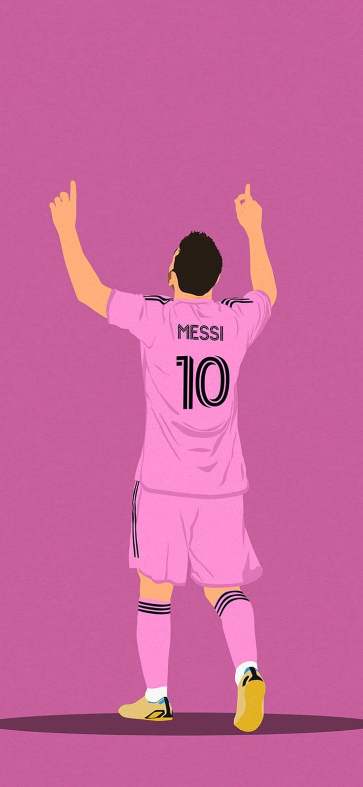 736x1595 Messi Inter Miami Wallpaper | Lionel
