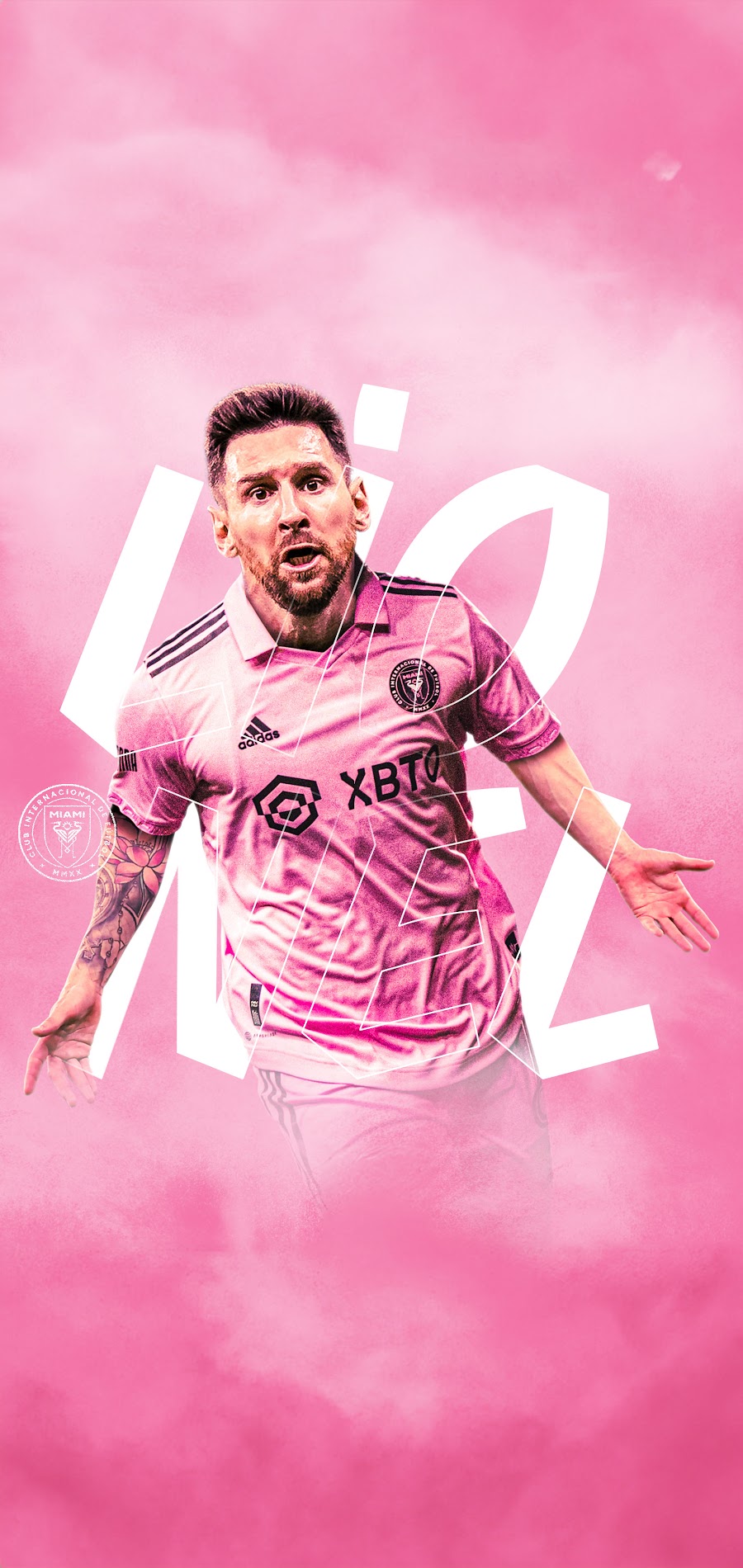 900x1900 MESSI MIAMI WALLPAPER IPHONE - HeroWall