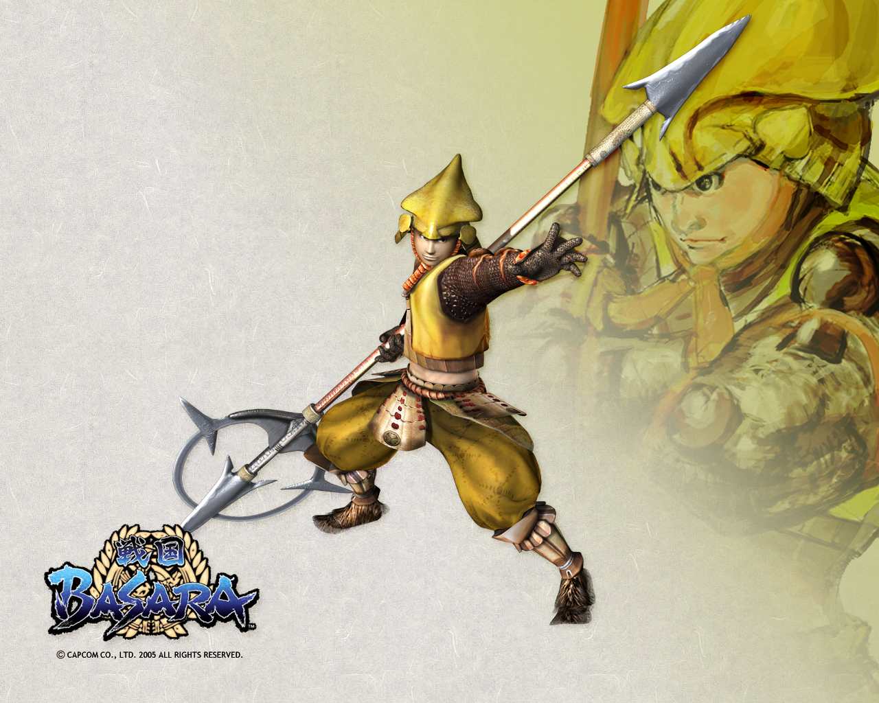 1280x1024 Tokugawa Ieyasu (Sengoku Basara