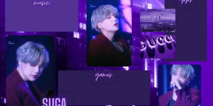 1920x1080 BTS_SUGA desktop organizer wallpaper