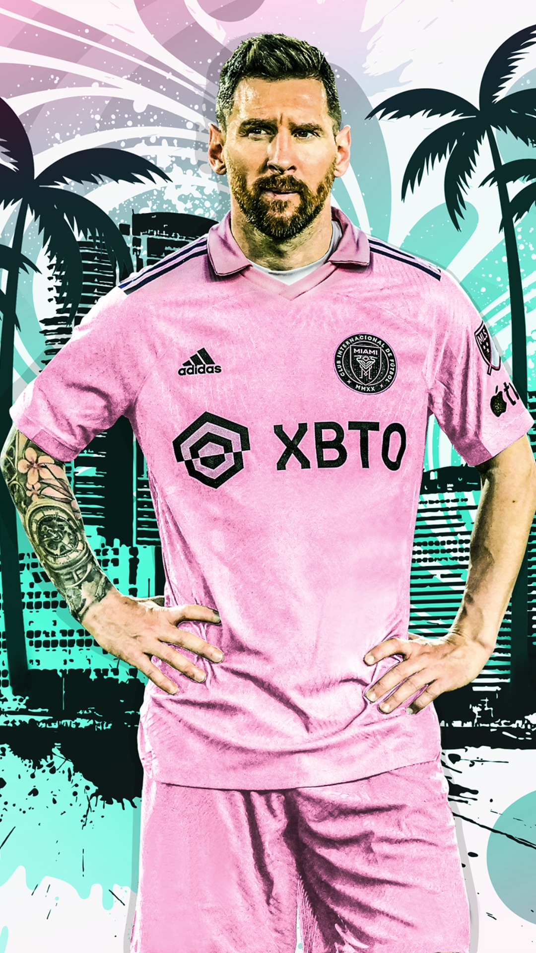 1080x1920 Lionel Messi Inter Miami CF Wallpapers