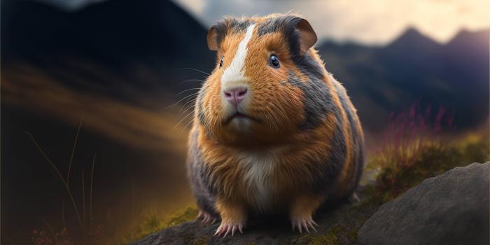 4608x3072 In the wild, this guinea pig is stunning